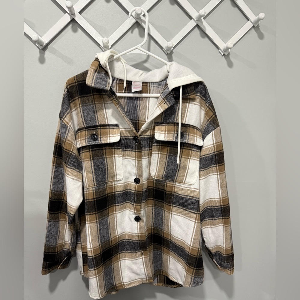 Womens flannel shacket size XL - Picture 1 of 4